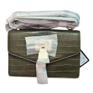 DKNY Elissa Small Shoulder Bag Olive